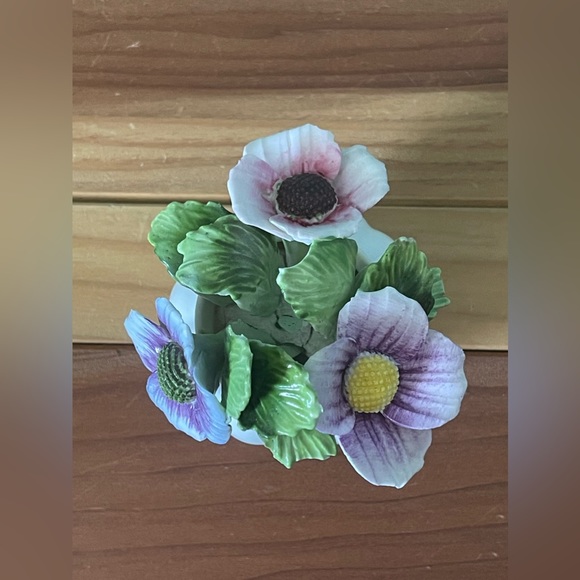 Royal Adderley England Floral Bone China Mini Flower Porcelain Bouquet 4” - Picture 5 of 13